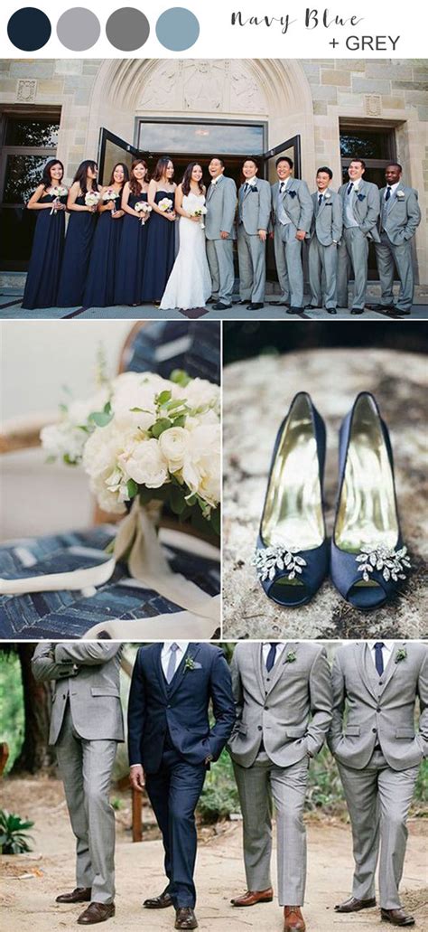 navy blue wedding.